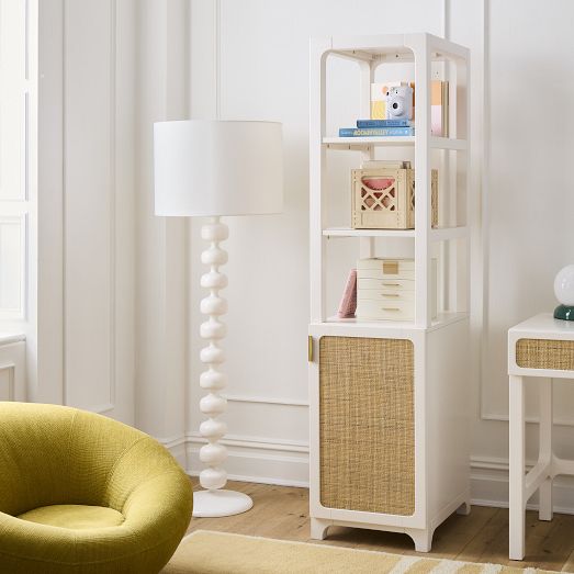 Ida Woven Bookshelf (17") by West Elm