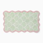 Wavy Edge Scallop Bath Mat