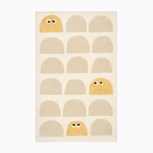 Little Monsters Wool Rug by West Elm