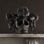 Terracotta Flower Skeleton Object