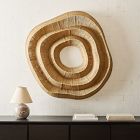 Round Geode Fiber Wall Art