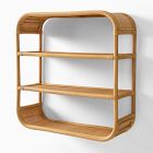 Adria Rattan Wall Shelf (25")