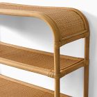 Adria Rattan Wall Shelf (25")
