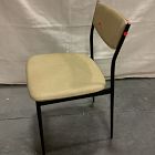Open Box: Alessio Leather Dining Chair - Ludlow Leather Cumin, Textured Antique Bronze with Champagne Bronze Accent