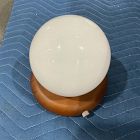 Open Box: Alula Portable Dimable Table Lamp (7") - Walnut
