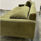 Open Box: Andes Sofa (86"W, 39"D) - Performance Distressed Velvet Juniper, Dark Pewter