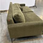Open Box: Andes Sofa (86"W, 39"D) - Performance Distressed Velvet Juniper, Dark Pewter