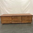 Open Box: Anton Solid Wood Entryway Bench (62") - Burnt Wax