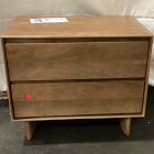 Open Box: Anton Solid Wood Grand Nightstand (28") - Burnt Wax