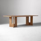 Open Box: Barwell Dining Table (94", Seats 8) - Toasted Oak