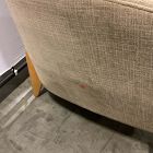 Open Box: Delray Chair - Performance Chenille Crossweave Tawny, Natural Oak