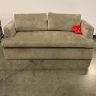 Open Box: Dominick Sleeper Sofa (78.5"), Boxed Cushion - Performance Distressed Velvet Mocha