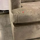 Open Box: Dominick Sleeper Sofa (78.5"), Boxed Cushion - Performance Distressed Velvet Mocha