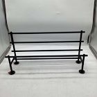 Open Box: Modern Overhang Bathroom Rail Shelf - Matte Black