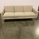 Open Box: Oliver Sofa (82") - Twill Dove, Walnut
