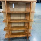 Open Box: Otto Solid Wood Bookshelf (53") - Acorn