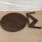 Open Box: Stowe Solid Wood Round Coffee Table (36") - Dark Walnut