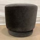 Open Box: Viv Swivel Ottoman (20") - Deluxe Velvet Java