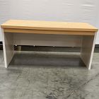 Open Box: Ziggy Modular Wall SystemSimple Desk Base (40") - Natural/White