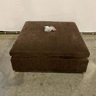 Open Box: Harmony Modular Ottoman (50") - Performance Modern Chenille Espresso