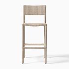 Westport Wicker Outdoor Slim Profile Bar Stool