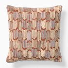 Embroidered Arrowhead Pillow Cover