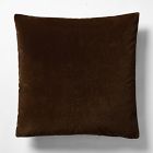 Solid Faux Mohair Pillow Cover