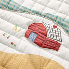 Farm Reversible Baby Quilt