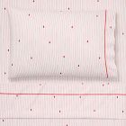 Ladybug Stripe Cotton Sheet Set