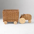 Rattan Tractor Basket
