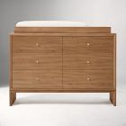 Miles 6-Drawer Wide Dresser with Removable Topper (49")