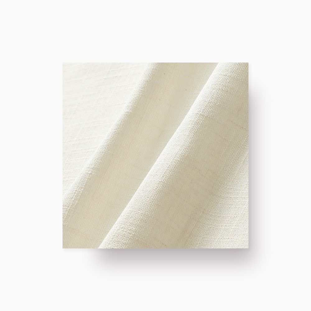 Fabric SwatchesSwatch, Performance Yarn Dyed Linen Weave Warm White