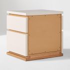 Kade Lacquer &amp; Wood Nightstand (22")