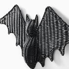 Petite Plume Rattan Bat Wall Decor (Set of 3)