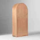 Ava Arched Cerused Bookcase (32")
