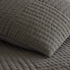 Micro Yarn-Dyed Check Quilt &amp; Shams
