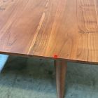 Open Box: Keira Solid Wood Extendable Dining Table (60" - 80", Seats 4-6) - Cool Walnut