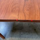 Open Box: Keira Solid Wood Extendable Dining Table (60" - 80", Seats 4-6) - Cool Walnut