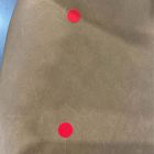 Open Box: Marcus Samuelsson Leather Dining Chair - Ludlow Leather Sesame, Blonde