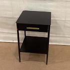 Open Box: Metalwork Mini Nightstand (16") - Hot-Rolled Steel, Antique Brass