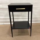 Open Box: Metalwork Mini Nightstand (16") - Hot-Rolled Steel, Antique Brass