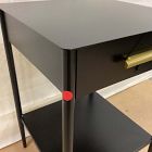 Open Box: Metalwork Mini Nightstand (16") - Hot-Rolled Steel, Antique Brass