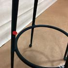 Open Box: Pierce &amp; Ward Bar Stool (30") - Deluxe Velvet Juniper, Dark Verdigris