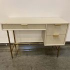 Open Box: Quinn Vanity (44") - Haze, Antique Brass