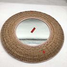Open Box: Rattan Round Wall Mirror (24") - Natural