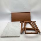 Open Box: Reeve Mid-Century Marble Side Table (28") - Acorn