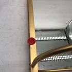 Open Box: Seamless Wall Shelf Mirror (17"W x 23"H) - Antique Brass