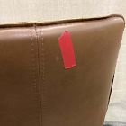 Open Box: Slope Leather Swivel Office Chair - Saddle Leather Nut, Antique Bronze