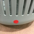 Open Box: Ume Laundry Basket, Tall Lidded Basket - Eucalyptus Green