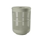 Open Box: Ume Laundry Basket, Tall Lidded Basket - Eucalyptus Green